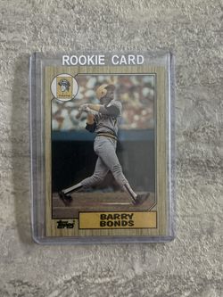 Barry Bonds 1987 Rookie Card