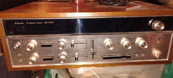 Sansui 4 Chanel QR-6500 Receiver