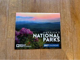 US National Park 2027 Calendar