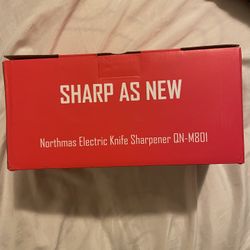 Knife Sharpener, Professional Electric Knife Sharpener for Kitchen Knives, 2-Stages for Quick Knife Sharpening & Polishing, with Scissors Sharpener Sl