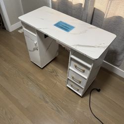 Nail Tech Desk