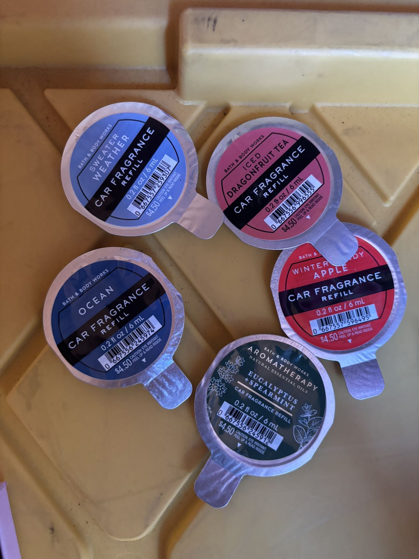 Car Fragrance Refill Bath & Body Works