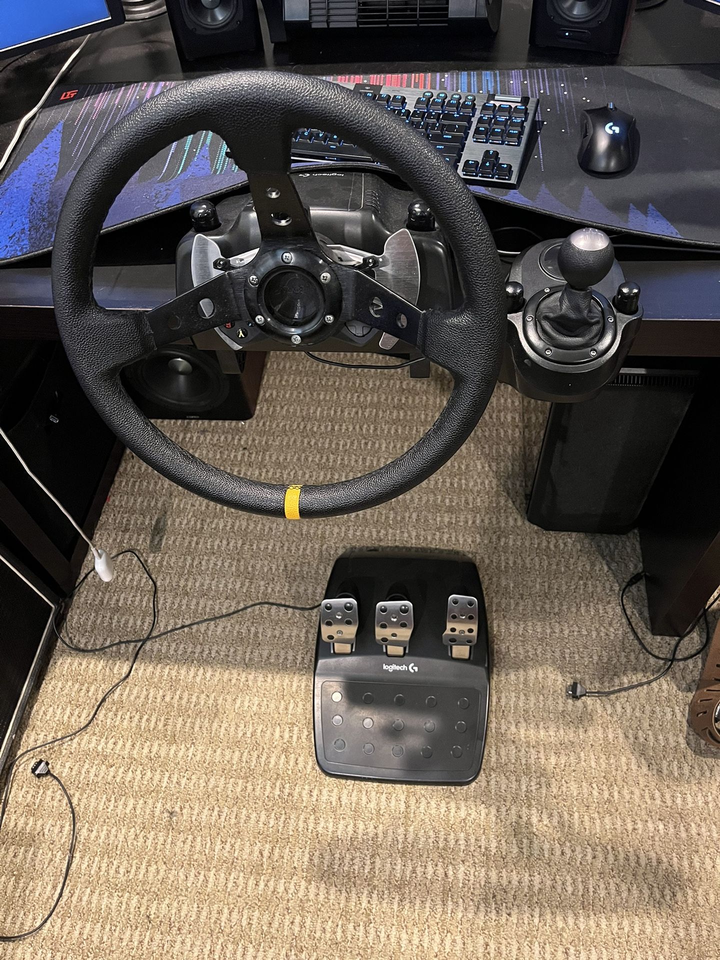 Logitech G27 Racing wheel for Sale in Salinas, CA - OfferUp