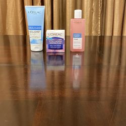 $25 firm L’Oréal collagen moisturizer, toner, and gentle cleanser bundle