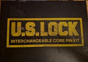 U.S. Lock Interchangeable Core Pin Kit