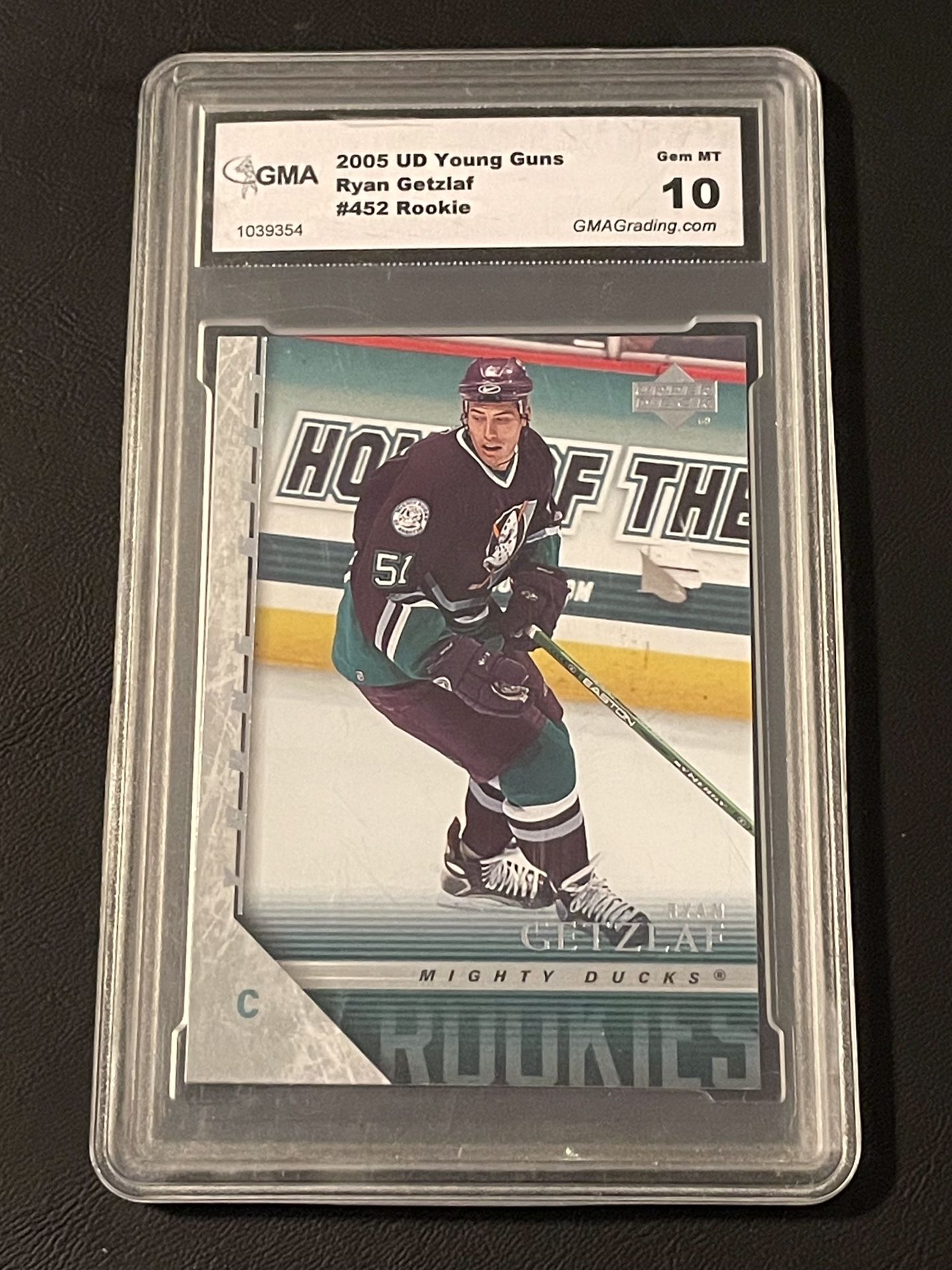Anaheim Ducks Ryan Getzlaf Graded 10 Rookie Card 