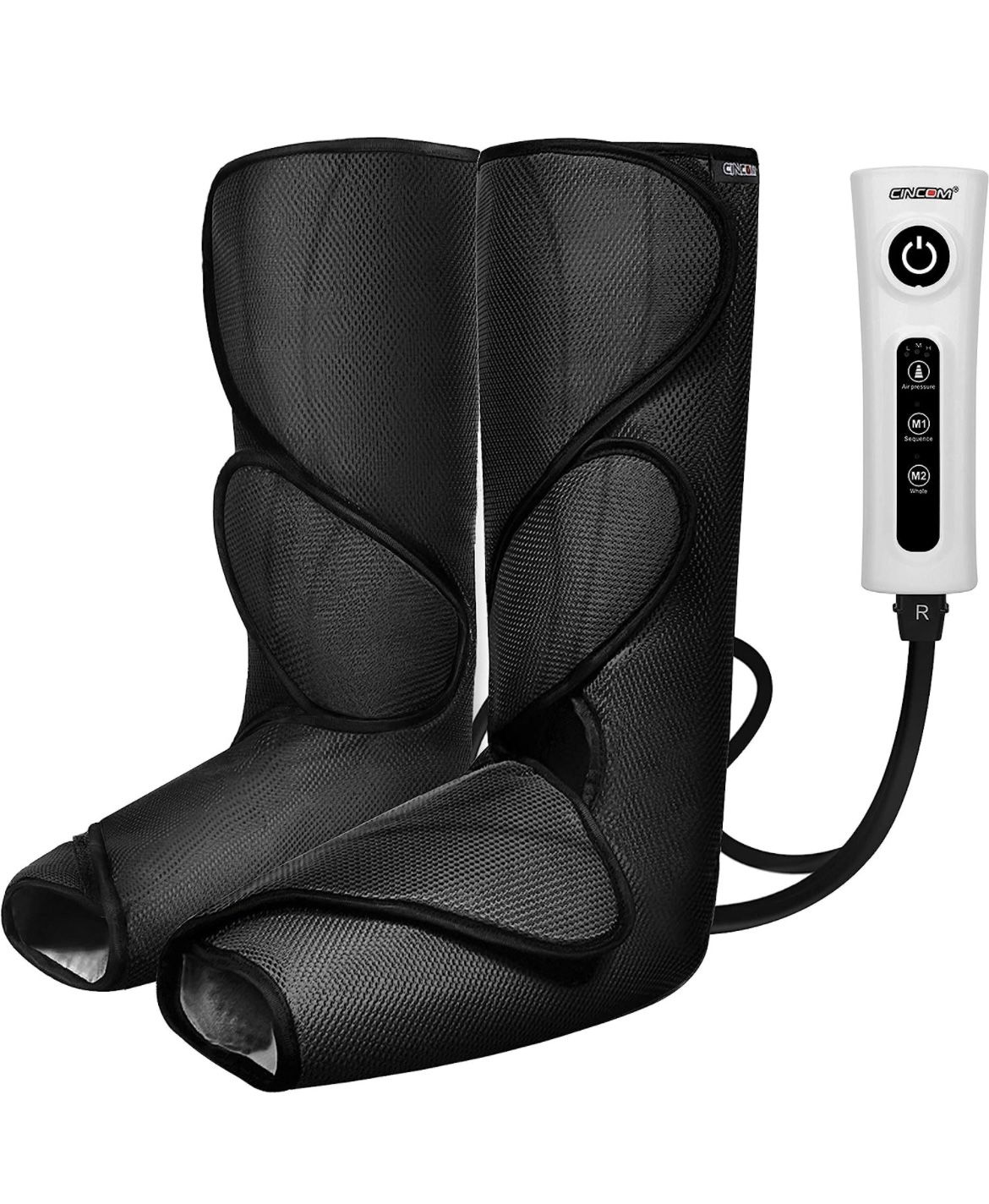 CINCOM Air Compression Leg Massager for Circulation and Pain Relief, CM-018A