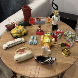 Fun Assortment of Christmas Ornaments