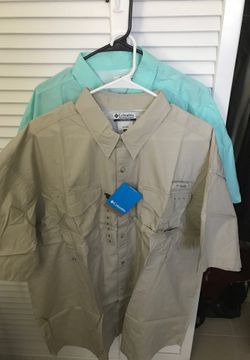 Columbia pfg shirts - men XL