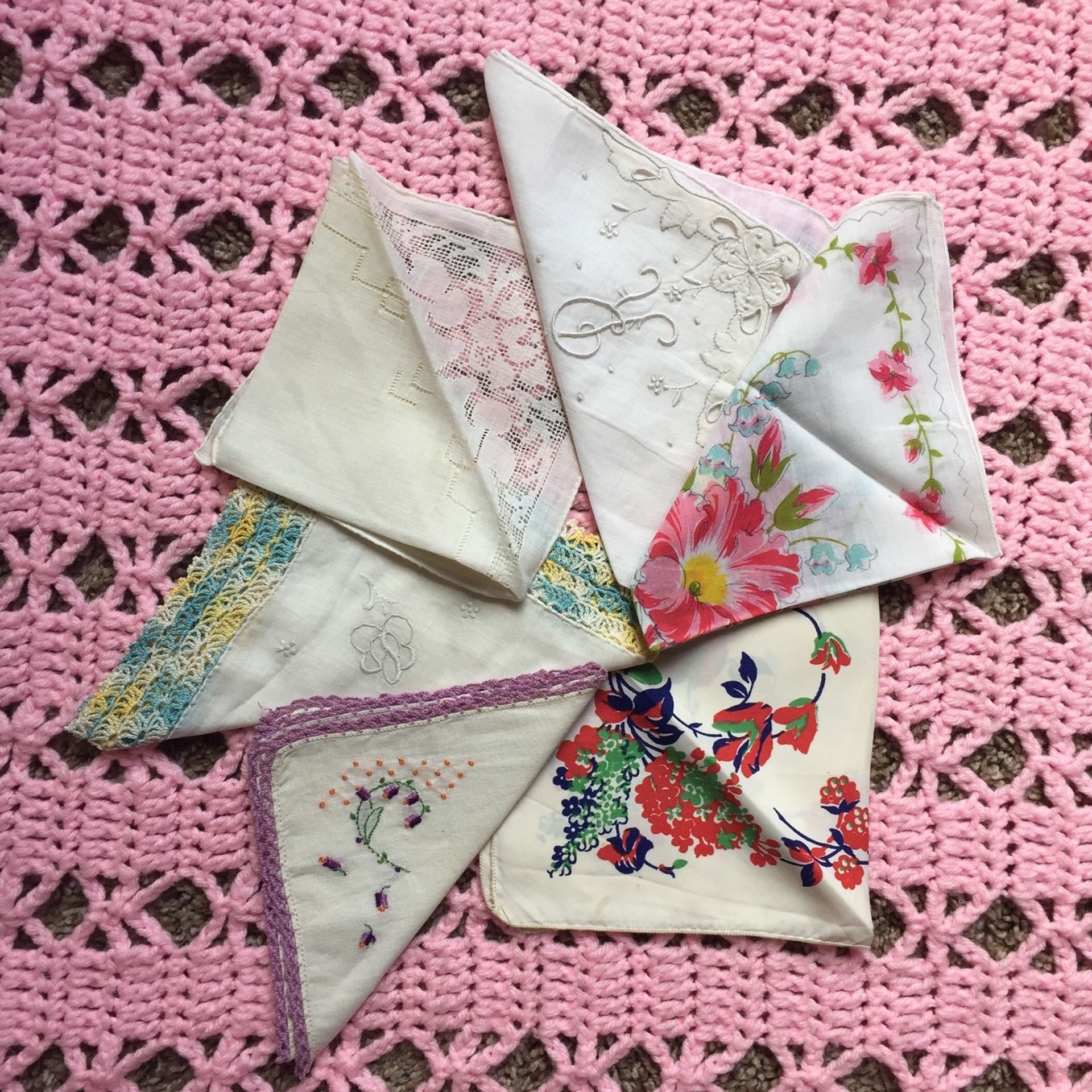 Antique Handkerchiefs #4