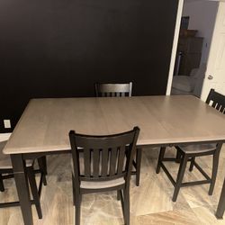 Kitchen Table 4 Chairs 4 Stools