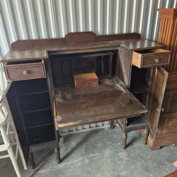 1920 SLANT FRONT FEDERAL SECRETARY WRITING DESK