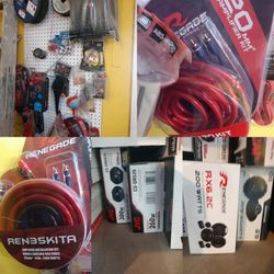 Audio and hydraulic parts