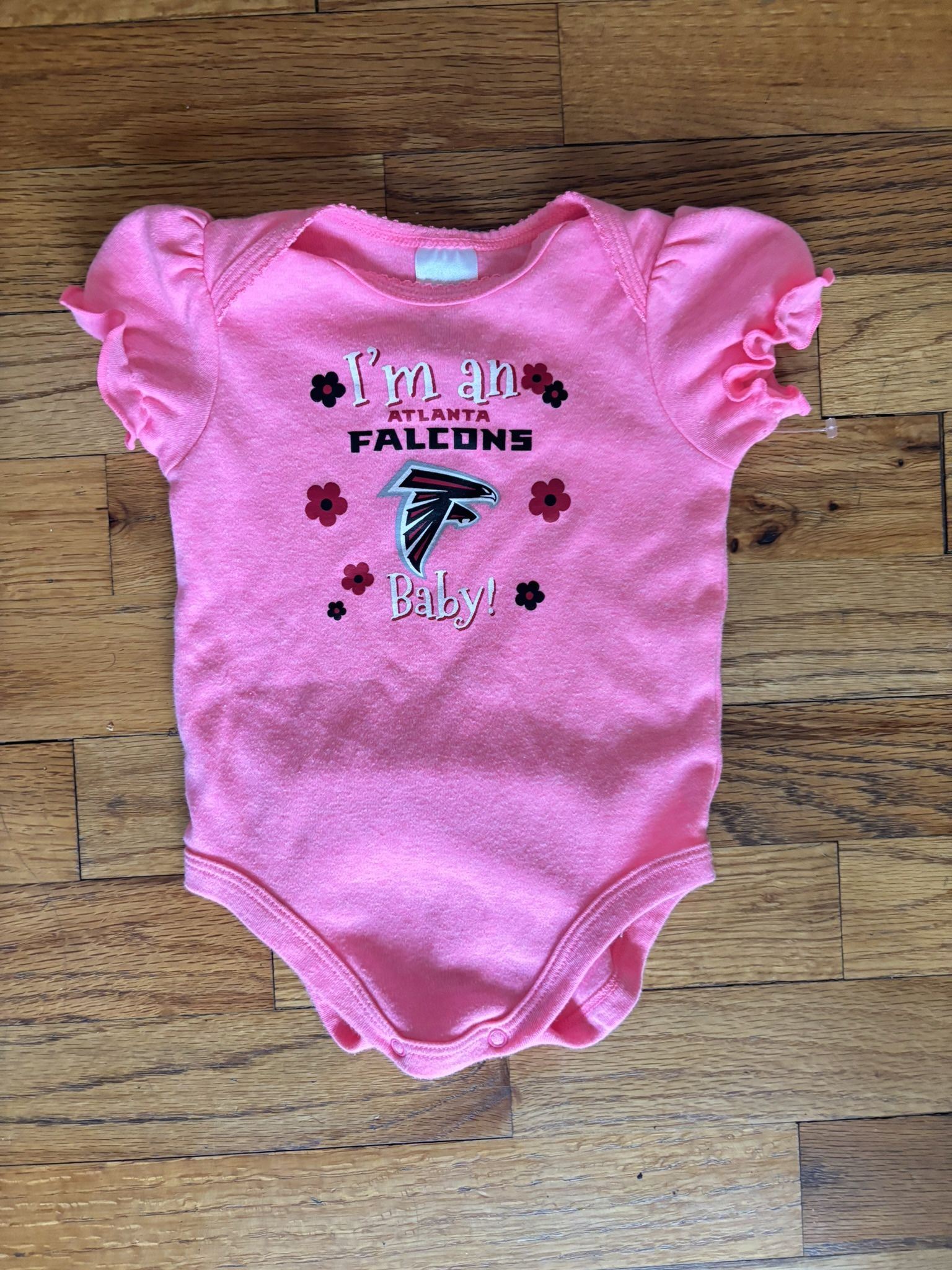 Atlanta Falcons design Baby Onesie