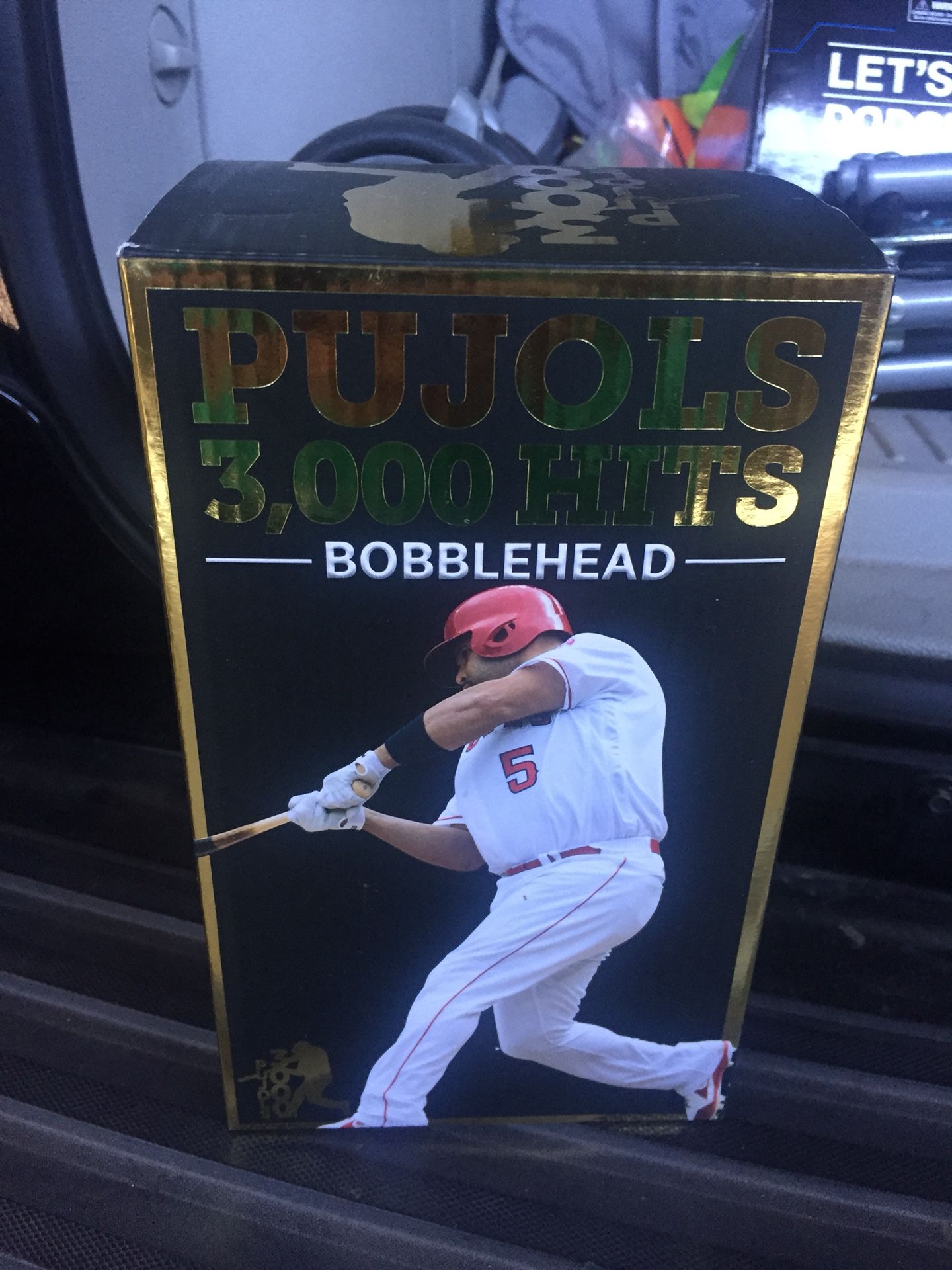 Albert Pujols 3k hit bobblehead
