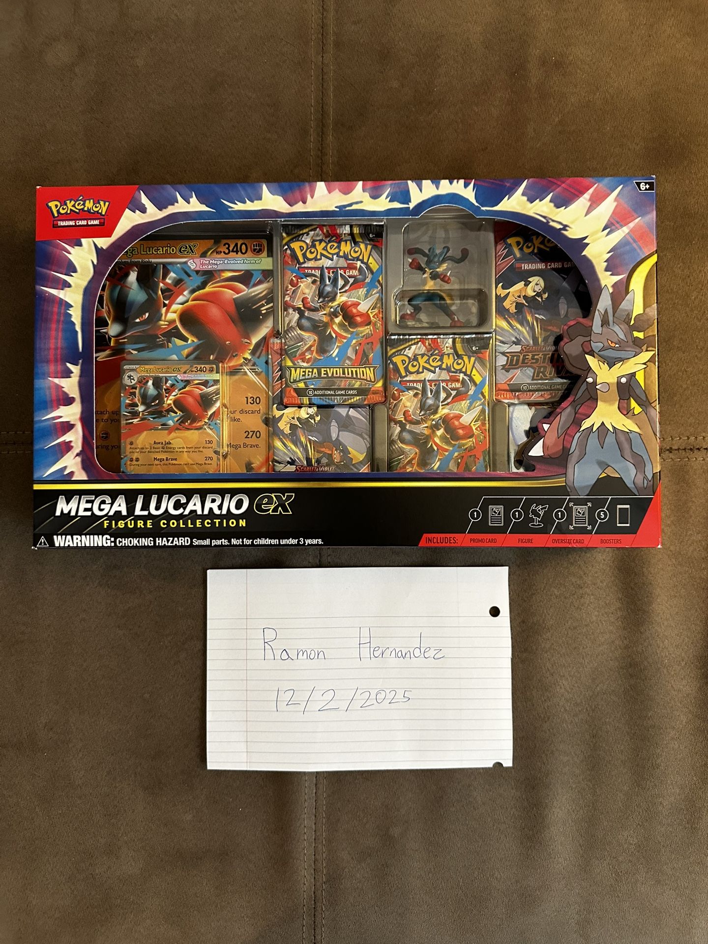 Pokemon Lucario EX Box