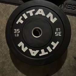 Bumper Plates Set W/ Olympic Barbell