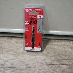Step Drill Bit #1  $15 