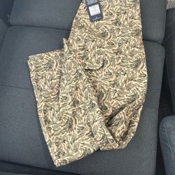 True Religion Camouflage Cargo Pants Men 31 Flap Abstract Camo New NWT