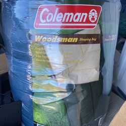 *NEW* Coleman Woodsman King Size Sleeping Bag 
