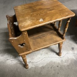 Antique Nightstand w/o Drawer