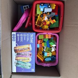 3 boxes of legos