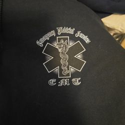 Black EMT Off Duty Hoodie