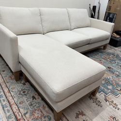 Henredon Murphy Sofa with Reversible Chaise