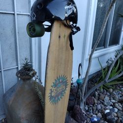 Stella Longboard, And Helmet Bundle