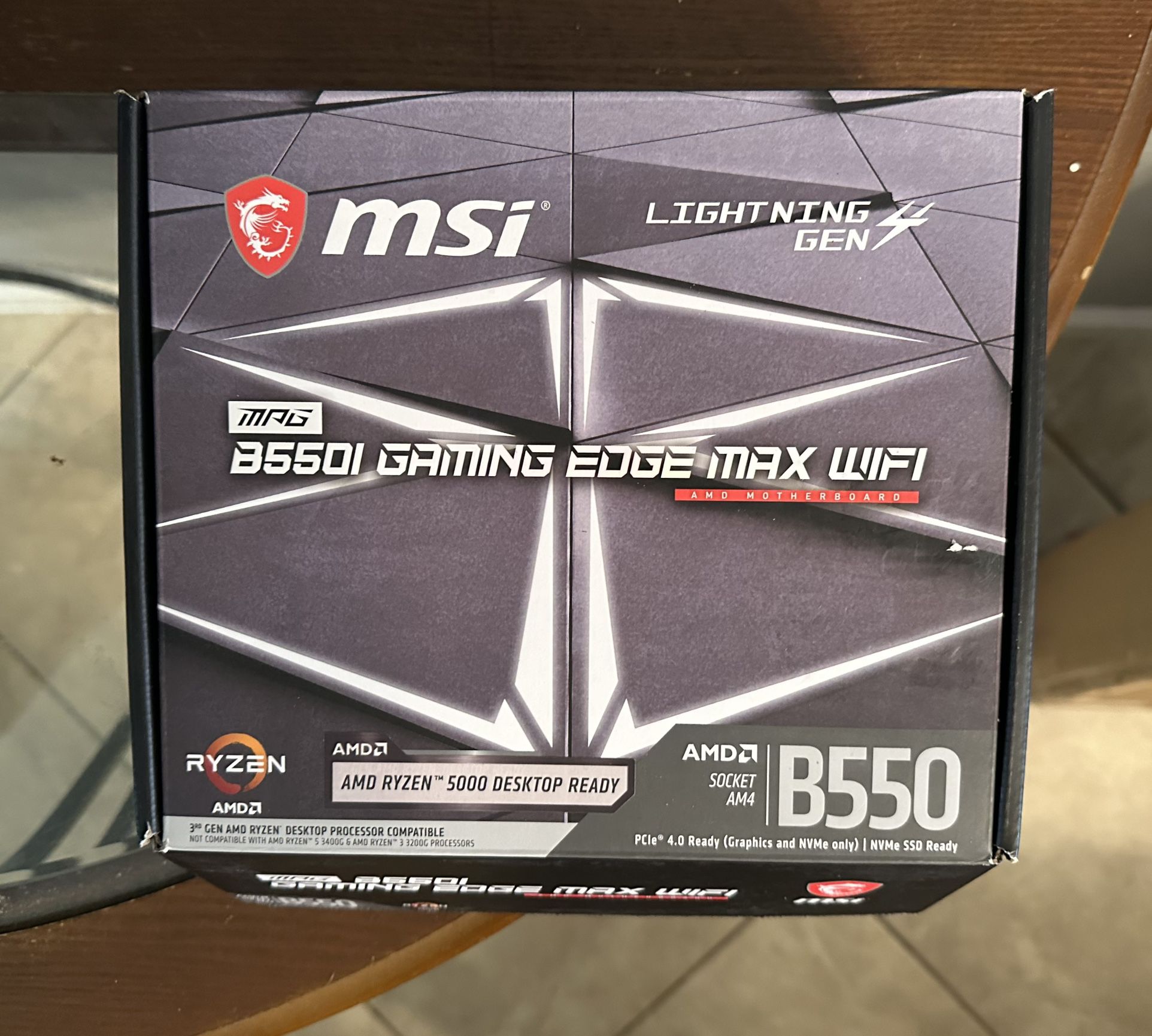Msi B550i Gaming Edge Max Gaming 