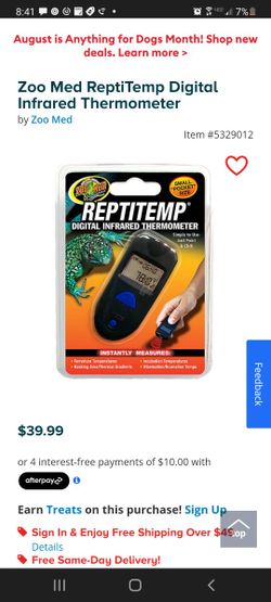 Zoo Med Reptile Digital Infrared Thermometer