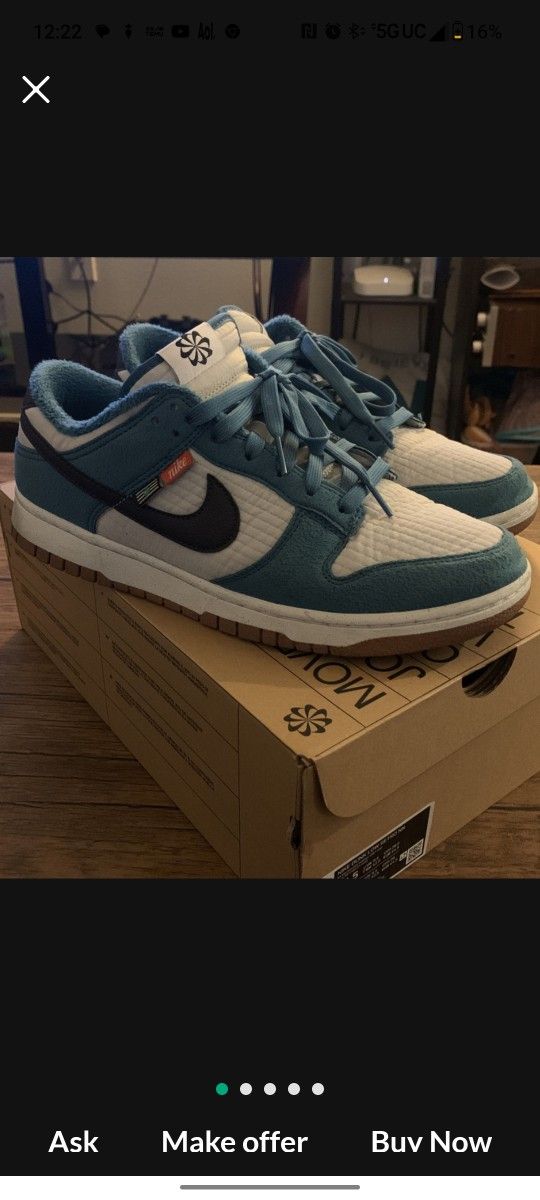 dunk low next nature toasty rift blue