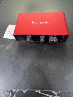 Focusrite scarlett dj equipment