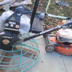 1 Concrete Machines 48" An 6x12 Trailer