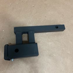 Rise-Drop 1-1/4" to 2" Adapter Extender Extension Tow Trailer Hitch Receiver