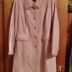 NEW Lane Bryant Long Boucle Jacket Plus Size 20