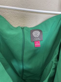 betsy adam green dress Betsy & Adam Women's Satin Halter Dress - Green main image 1