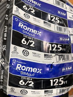 New Romex wire 6/2