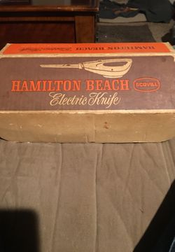 Vintage Hamilton Beach electric knife