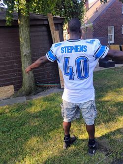 Box Of Brand New Lion's Jerseys