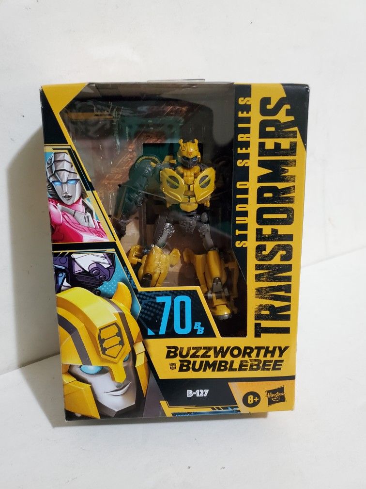 Transformers Toys Buzzworthy Bumblebee Studio Series Deluxe Class 70BB B-127