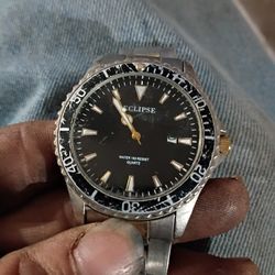 A Man's Watch Name Brand Eclipse