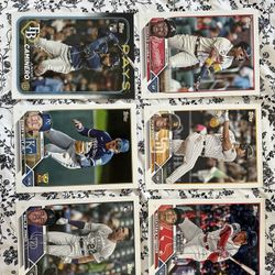 Oversized Topps Baseball Cards 