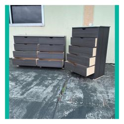 5 and 8 drawers dresser/ Five and eight drawers dresser