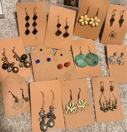 Various earrings