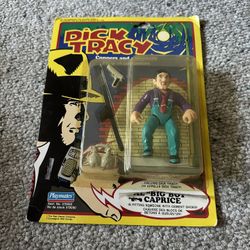 Dick Tracy Al Big Boy Caprice Action Figure 1990 Sealed On Card