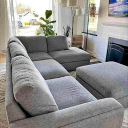 Ottoman Family Sectional couch 