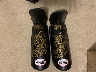 Twins special shin guards and century shin guards