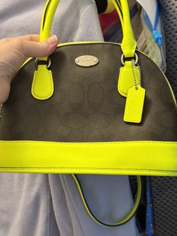 Coach Neon Bag