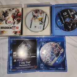 Madden NFL 10/17/18 BUNDLE DEAL PS4 and PS3